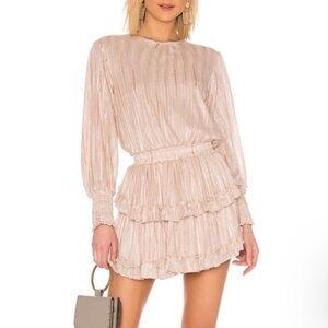Long sleeve pink Misa dress